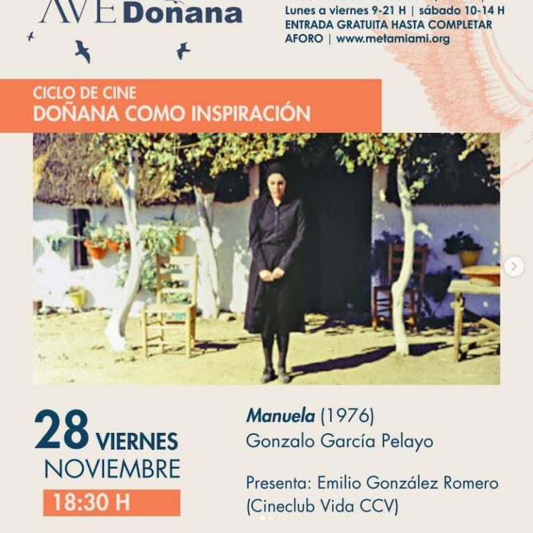 Cartel de Manuela en Cineclub Vida de Sevilla
