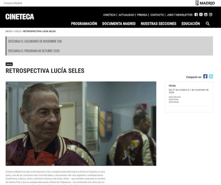 Retrospectiva Lucia Seles